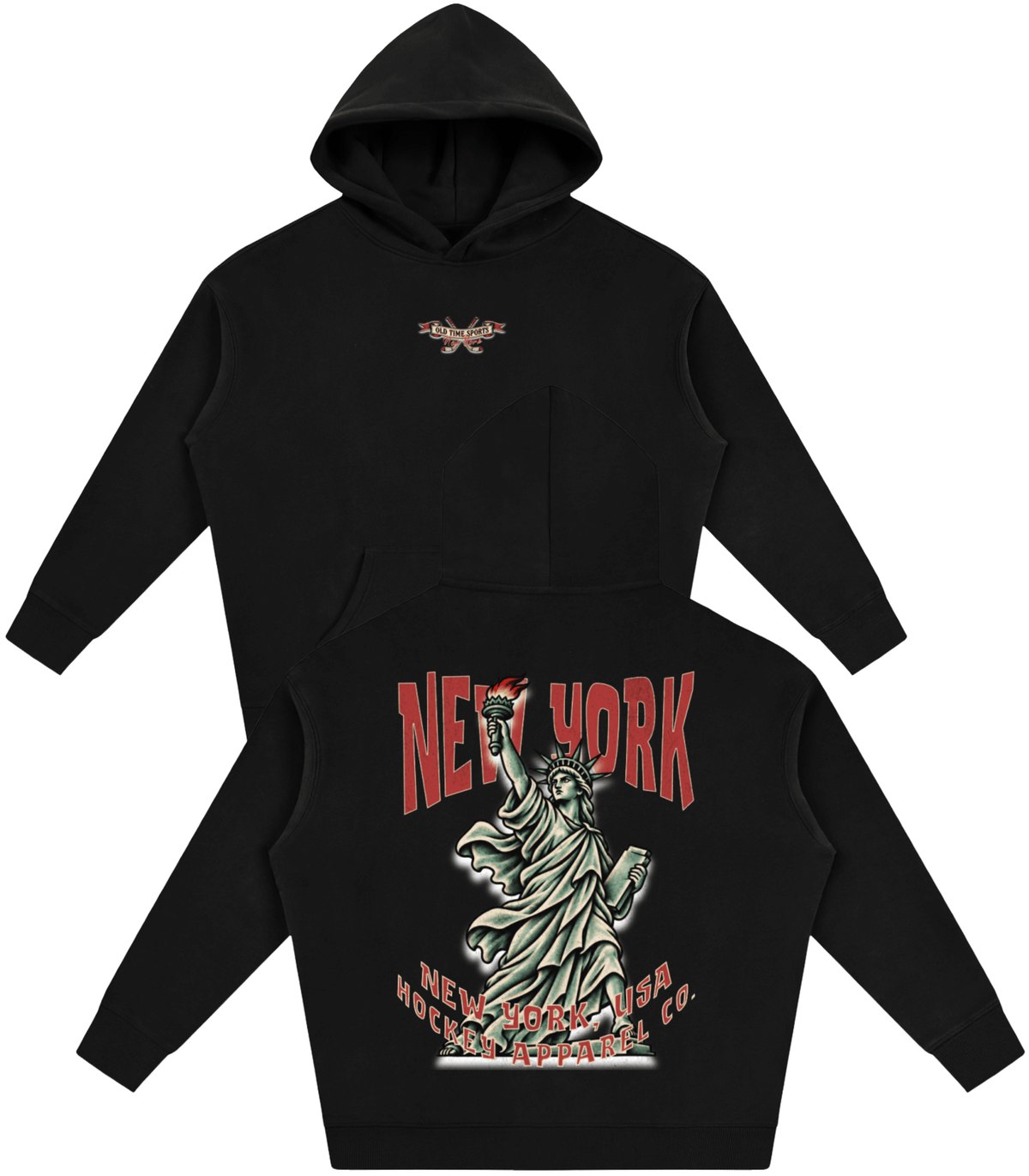 New York Hockey Warmup Hoodie