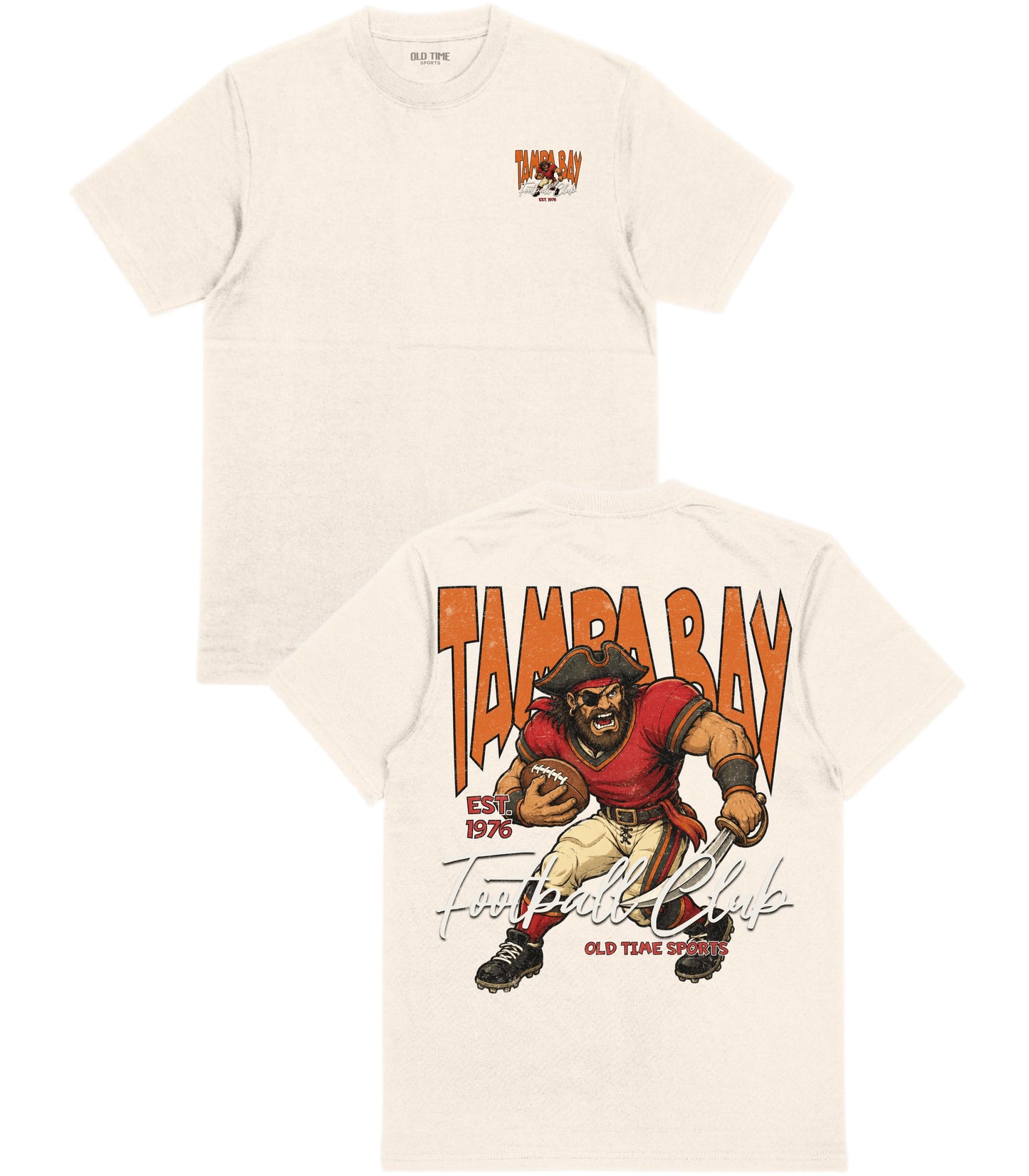 Tampa Bay Football 1976 T-Shirt- Old Time Sports