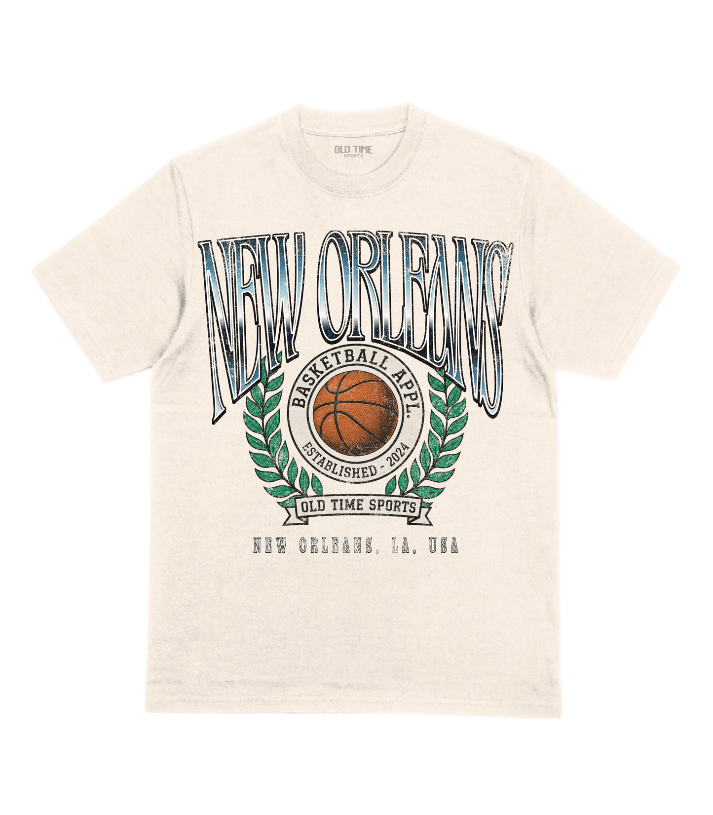 New Orleans Basketball T-Shirt - Old Time Sports