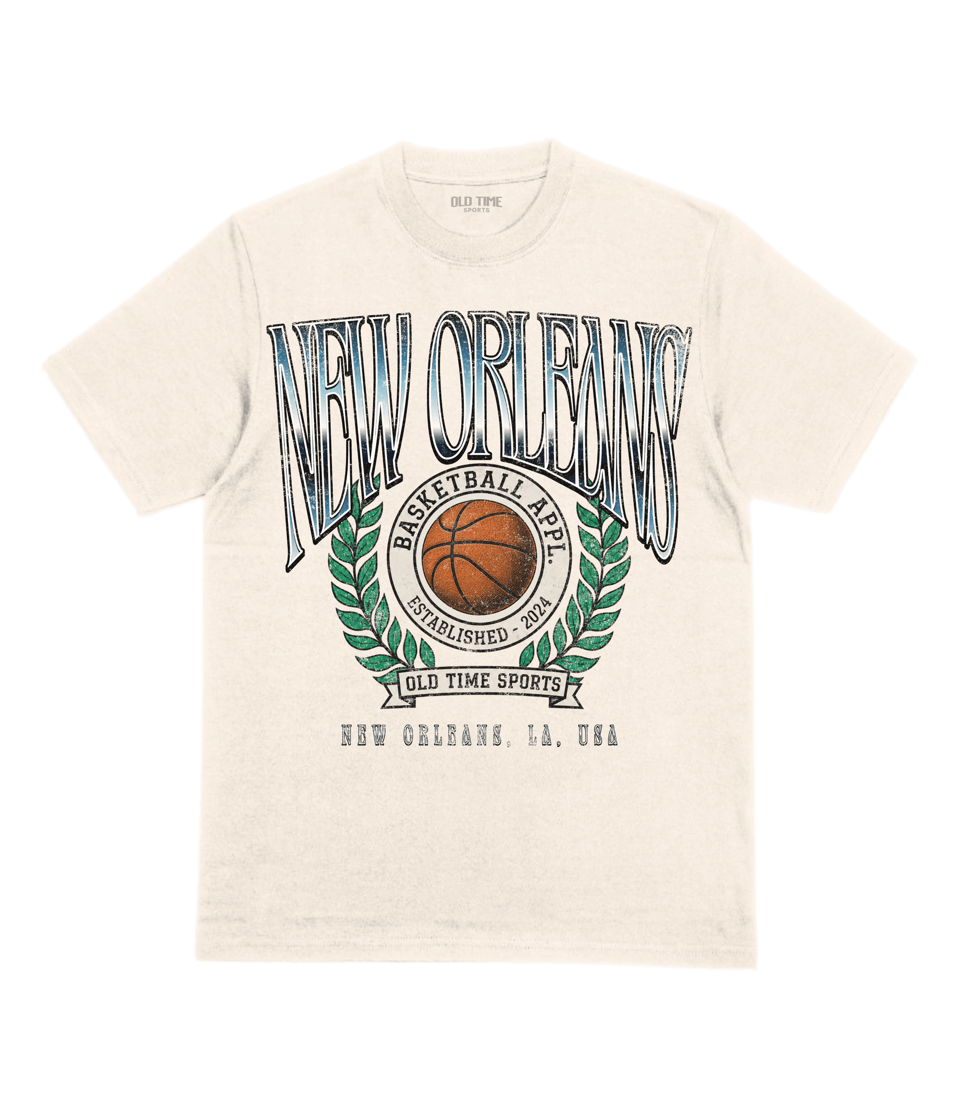New Orleans Basketball T-Shirt - Old Time Sports