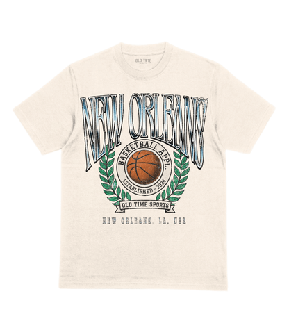 New Orleans Basketball T-Shirt - Old Time Sports