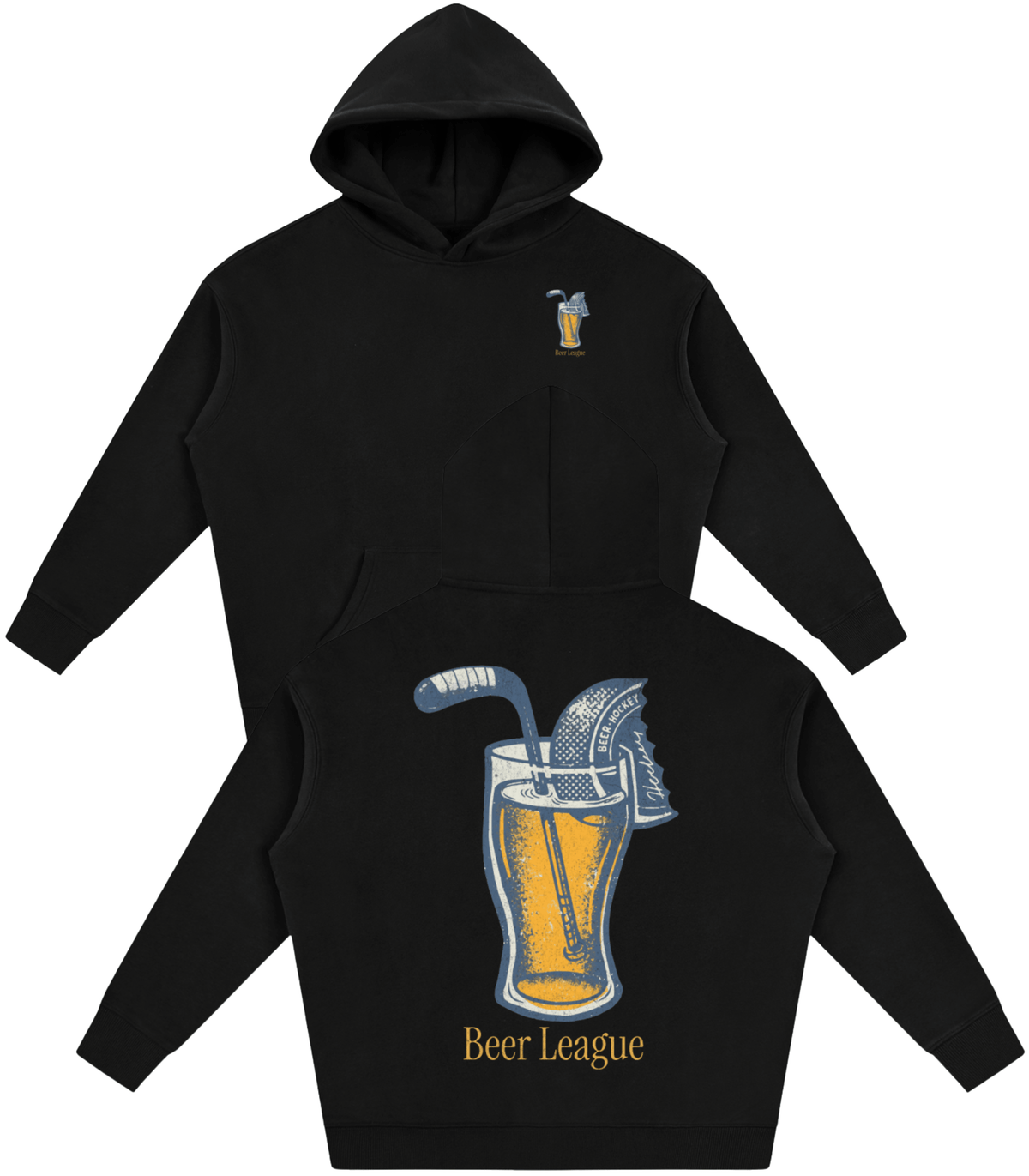 Beer League Hockey Warmup Hoodie