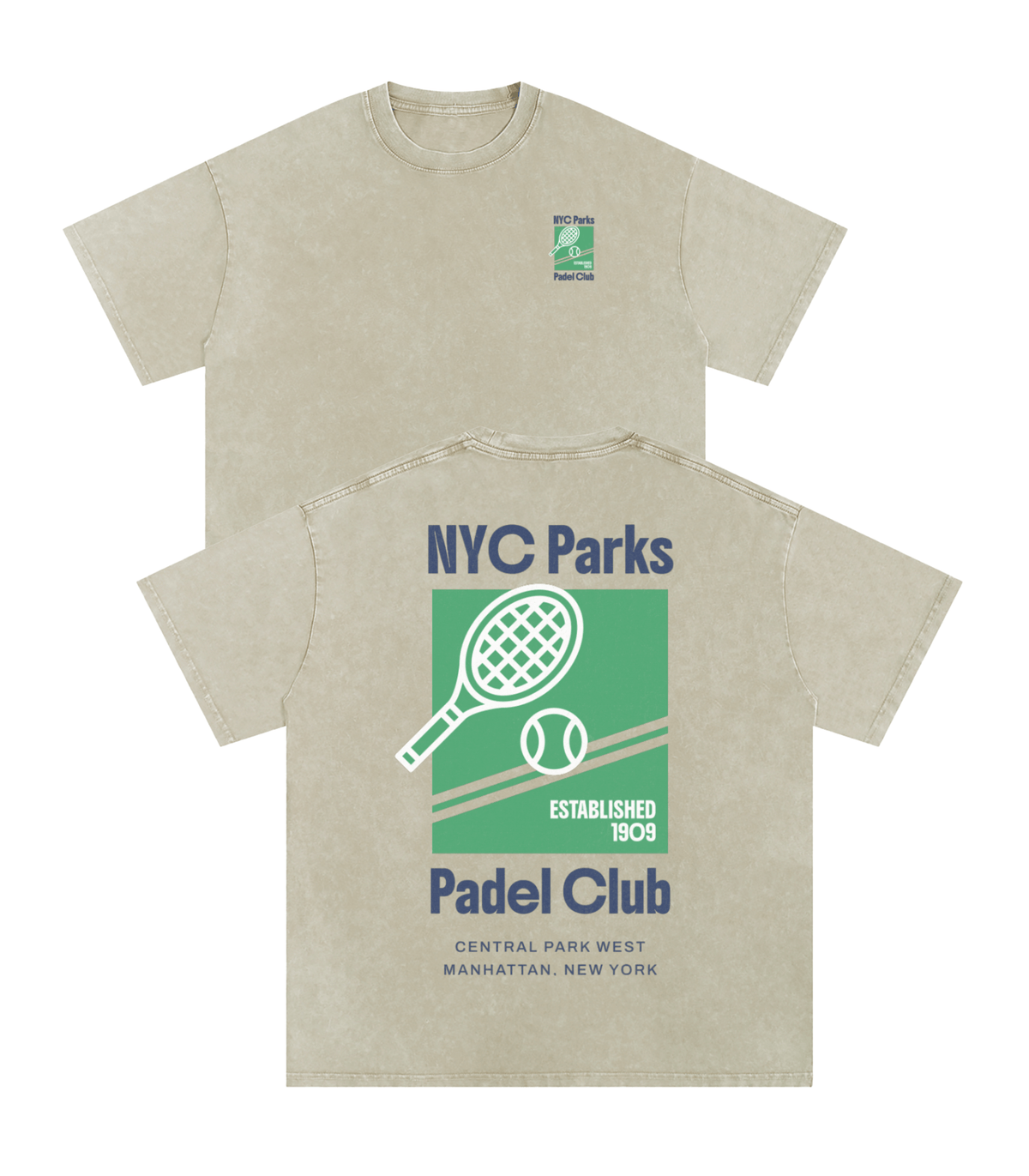 NYC Padel Club Heavyweight Tee