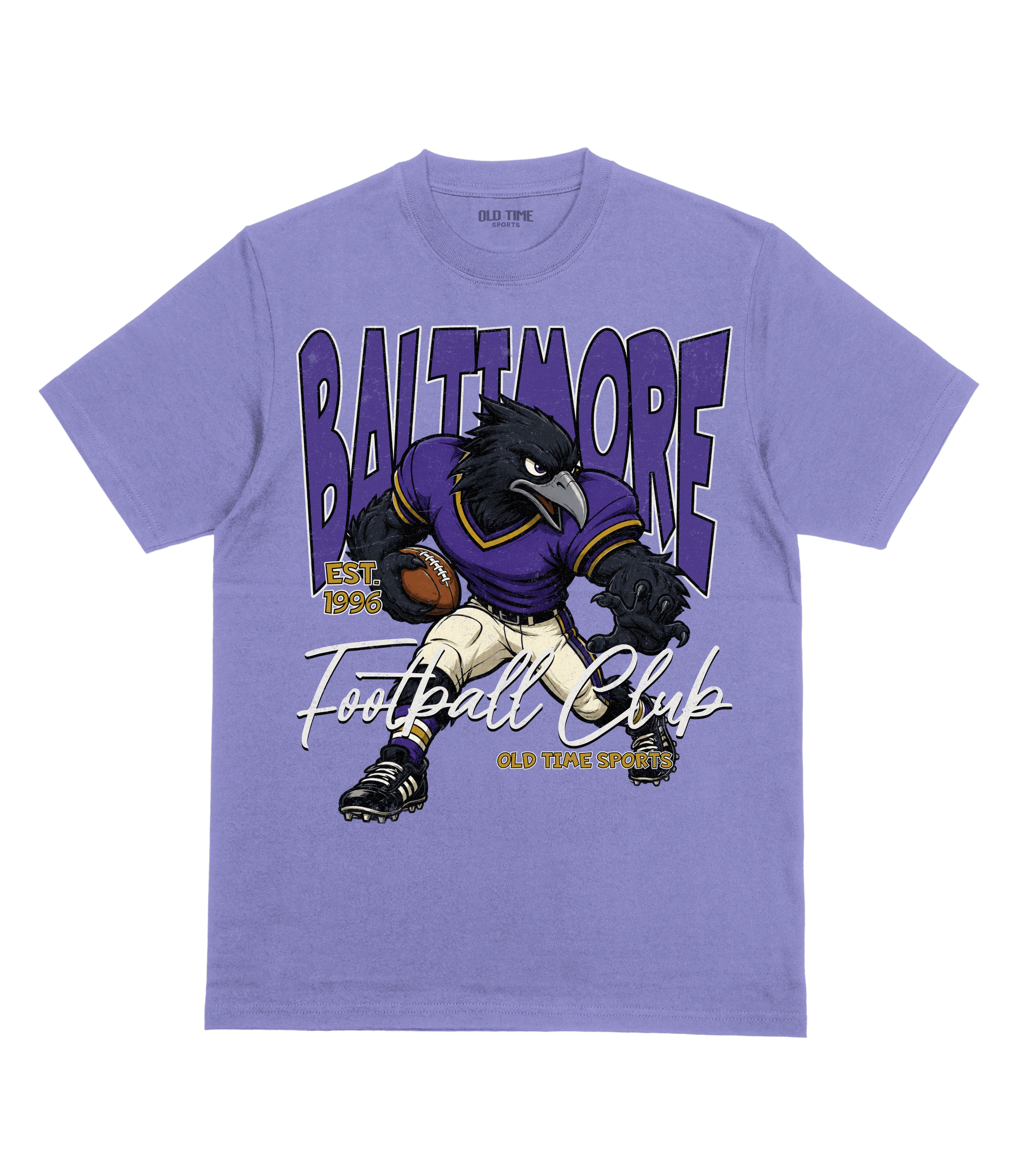 Baltimore Football 1996 v2 T-Shirt- Old Time Sports