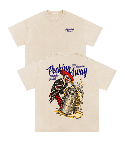 Pecking Away Heavyweight Tee