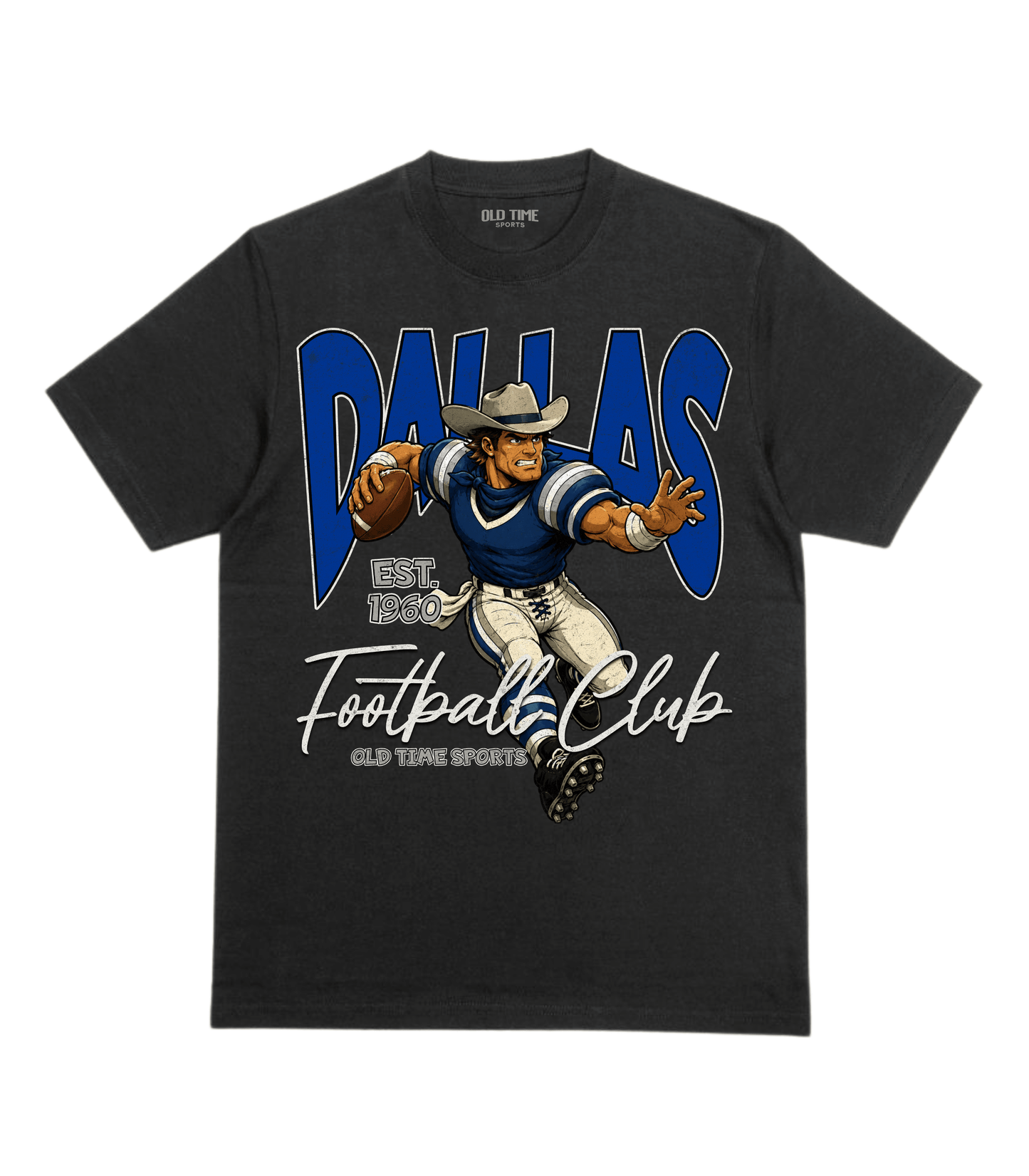 Dallas Football 1960 v2 T-Shirt- Old Time Sports
