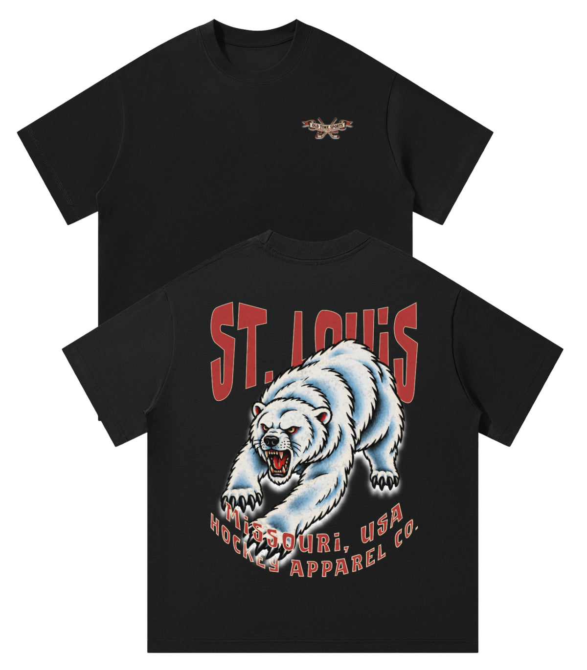 St. Louis Hockey Heavyweight Tee