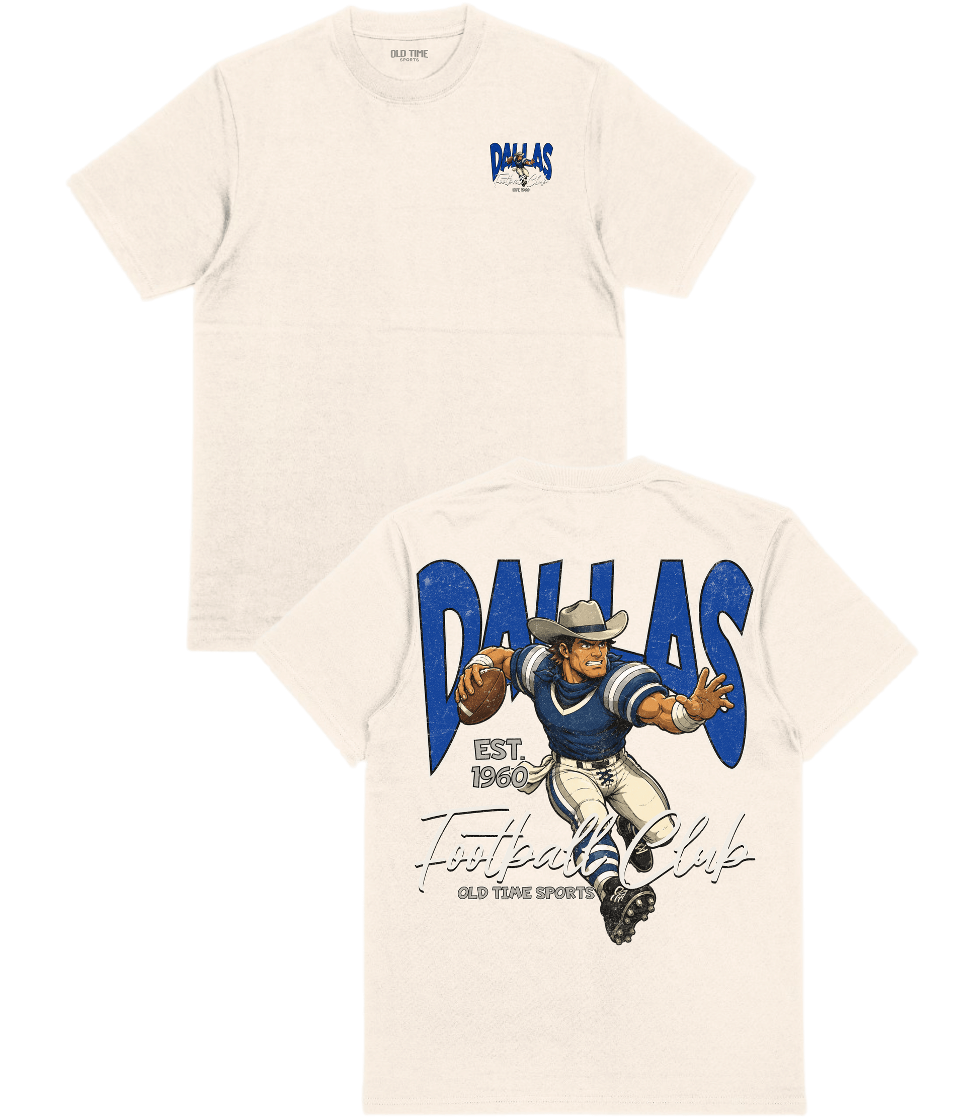 Dallas Football 1960 T-Shirt- Old Time Sports