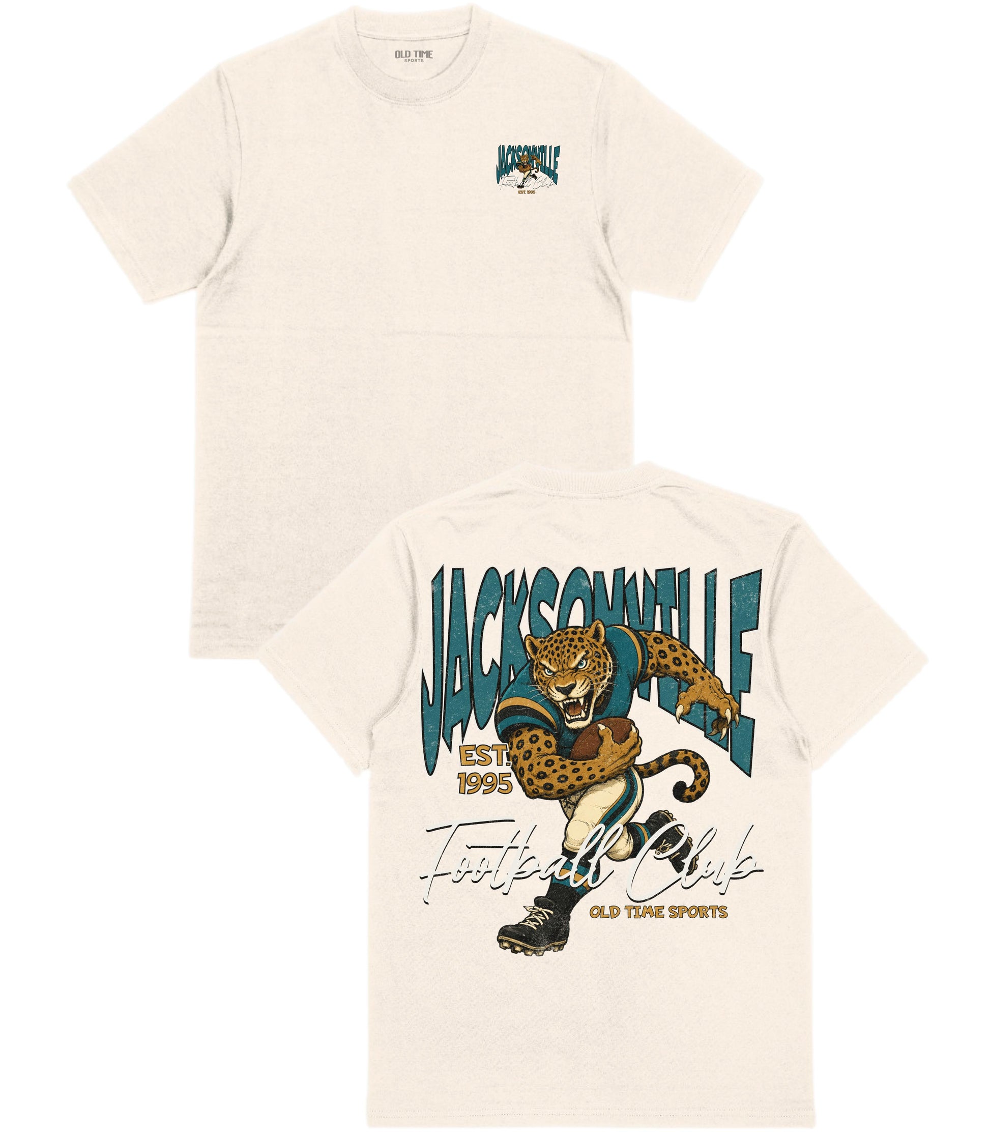 Jacksonville Football 1995 T-Shirt- Old Time Sports