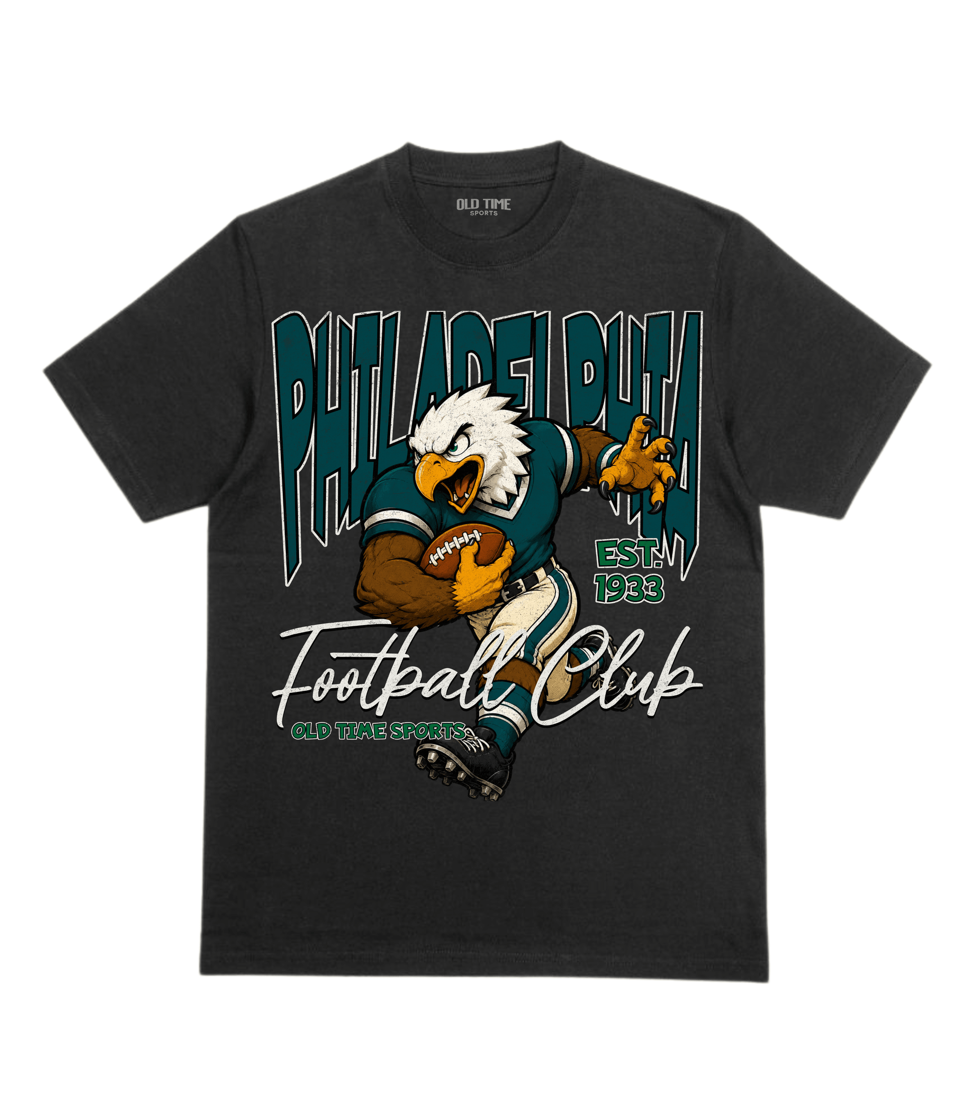 Philadelphia Football 1933 v2 T-Shirt- Old Time Sports