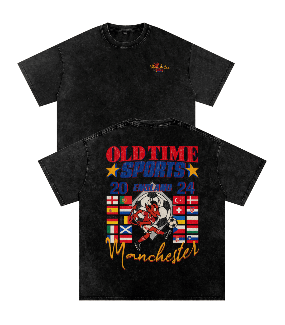 Manchester Football Heavyweight Tee