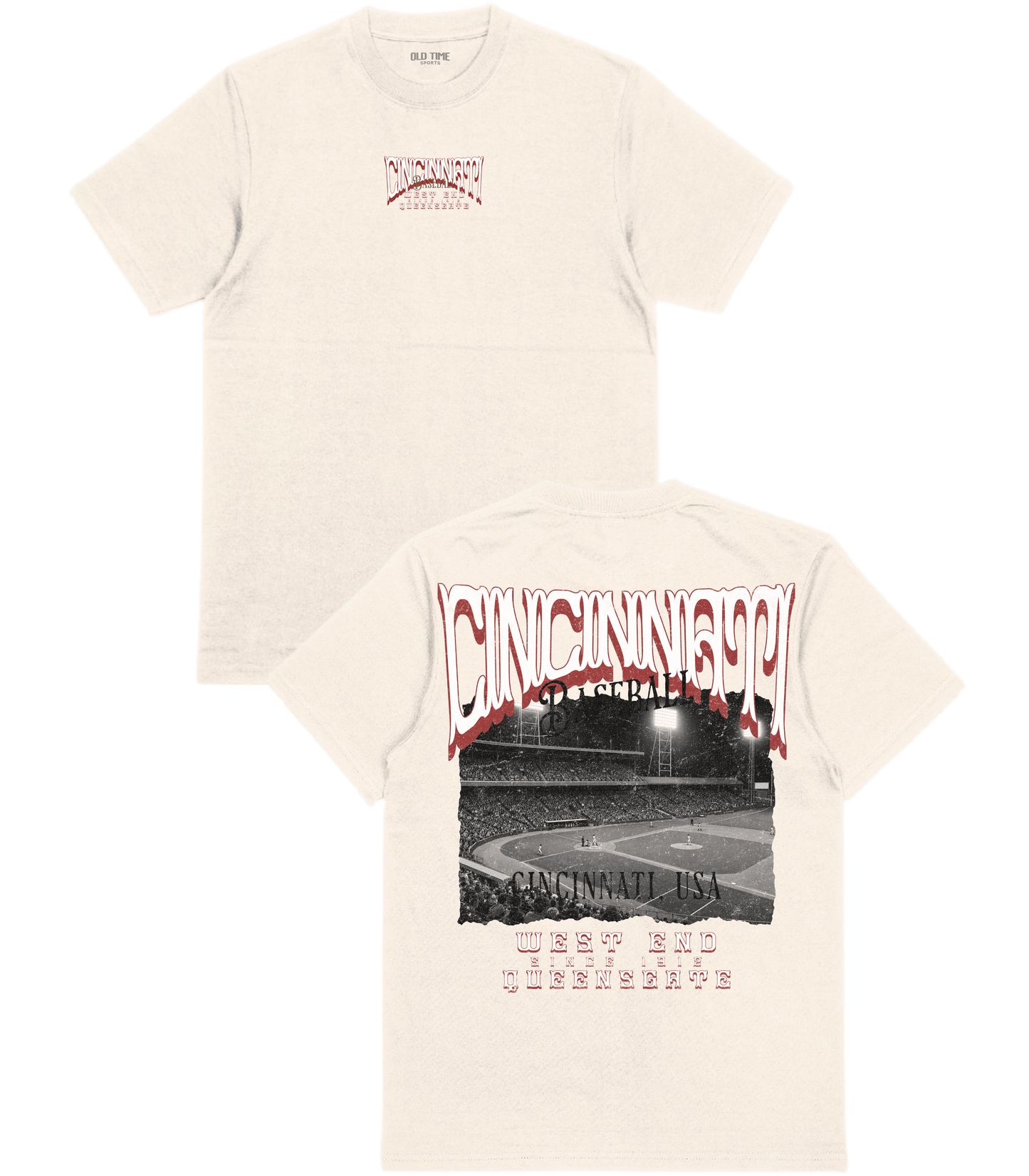 CIN Baseball Poster T-Shirt