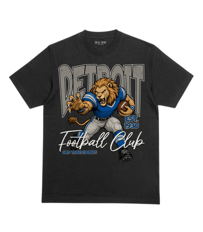 Detroit Football 1930 v2 T-Shirt- Old Time Sports