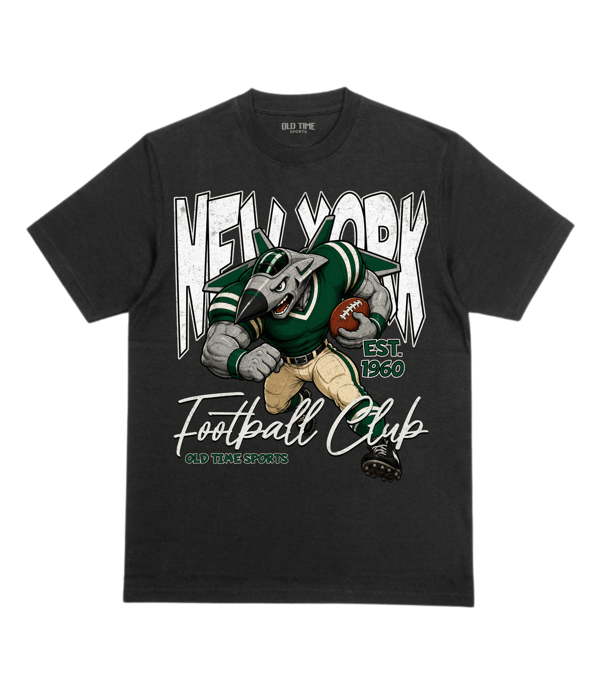 New York Football 1960 v2 T-Shirt- Old Time Sports