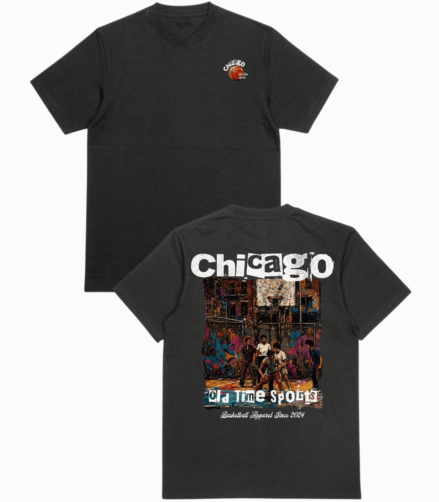Chicago City Street T-Shirt- Old Time Sports