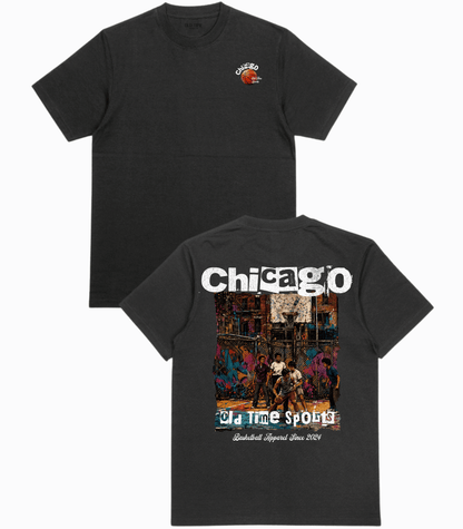 Chicago City Street T-Shirt- Old Time Sports