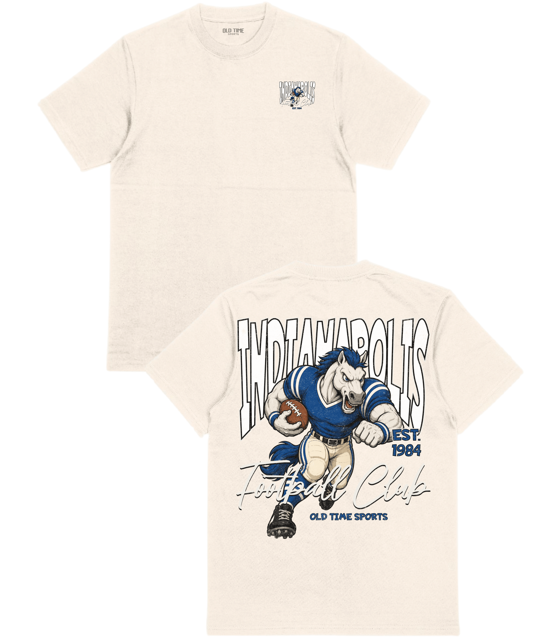 Indianapolis Football 1984 T-Shirt- Old Time Sports