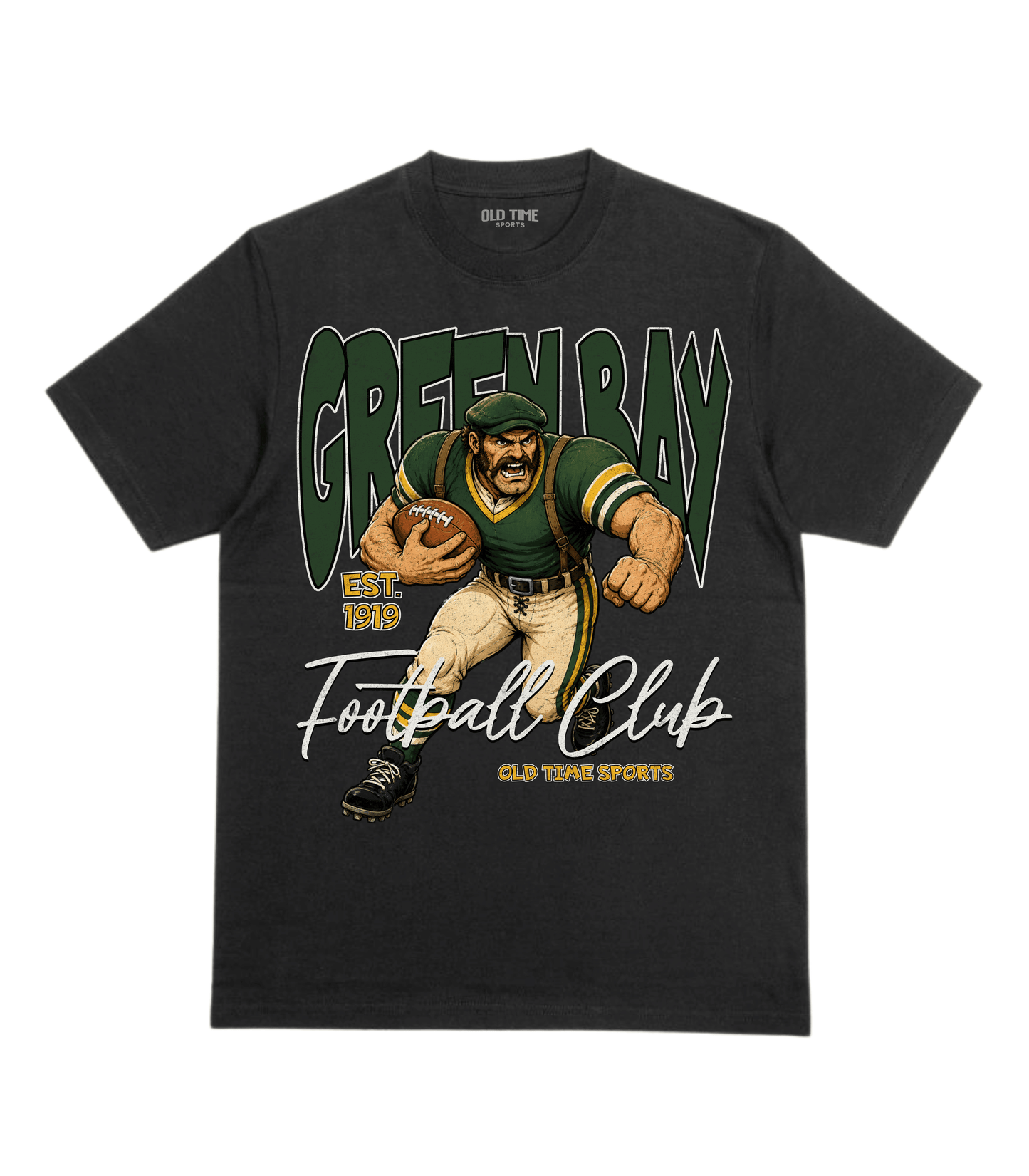 Green Bay Football 1919 v2 T-Shirt- Old Time Sports