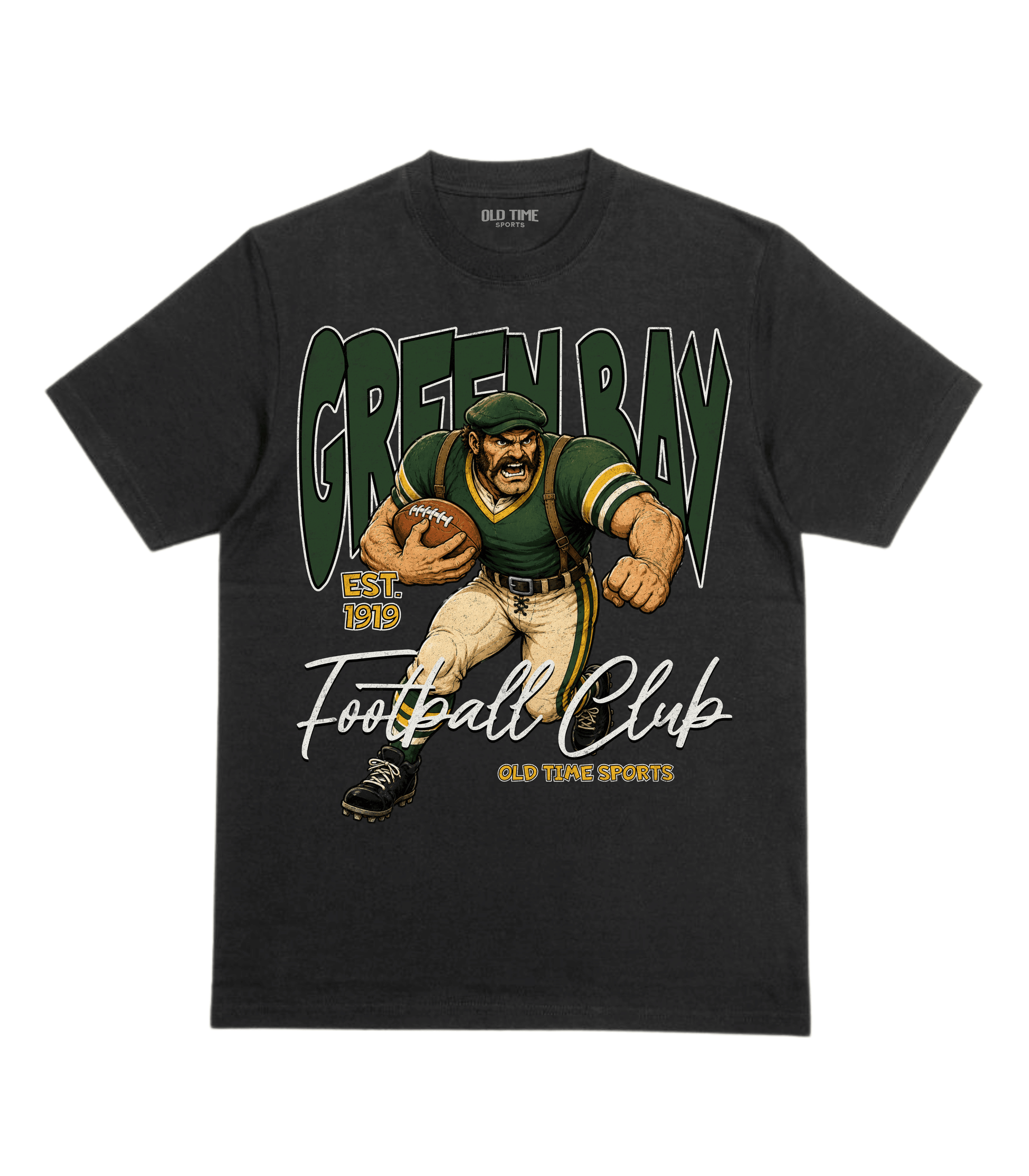 Green Bay Football 1919 v2 T-Shirt- Old Time Sports