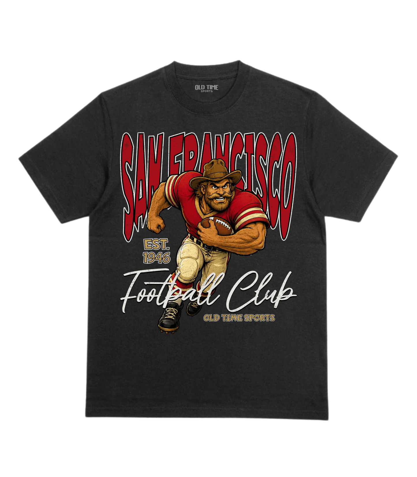 San Francisco Football 1946 v2 T-Shirt- Old Time Sports