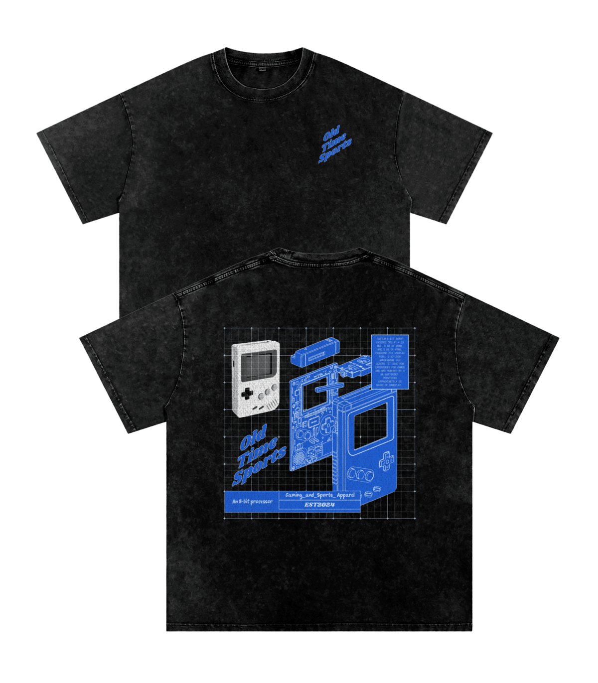 Gaming Blueprints Heavyweight Tee