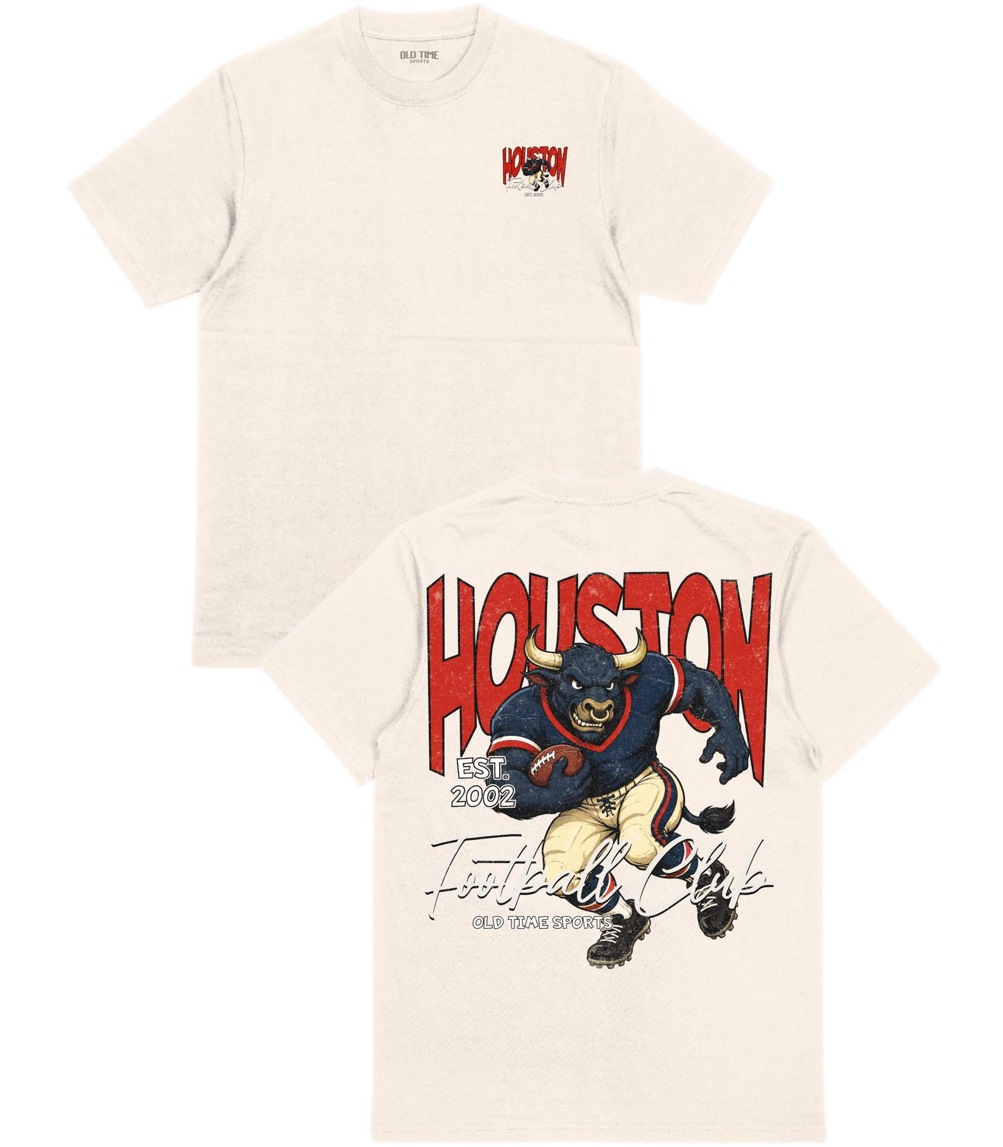 Houston Football 2002 T-Shirt- Old Time Sports