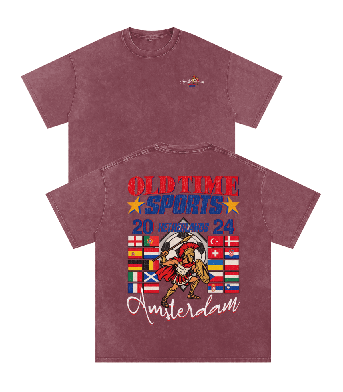 Amsterdam Football Heavyweight Tee
