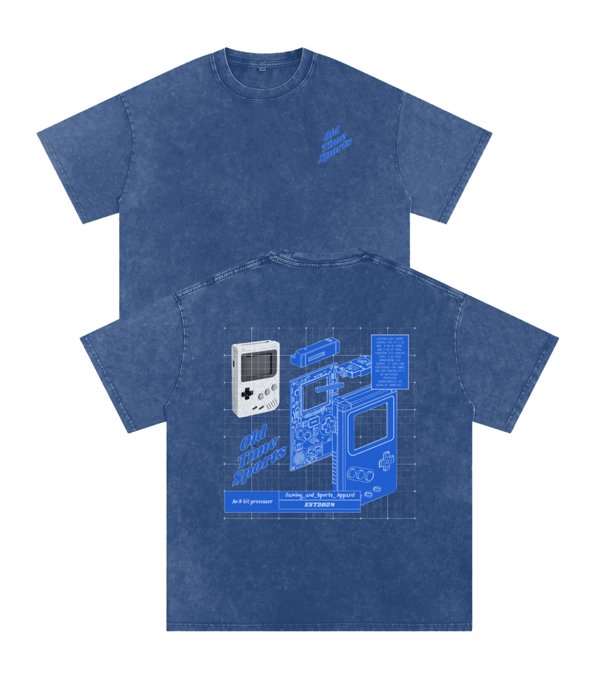 Gaming Blueprints Heavyweight Tee