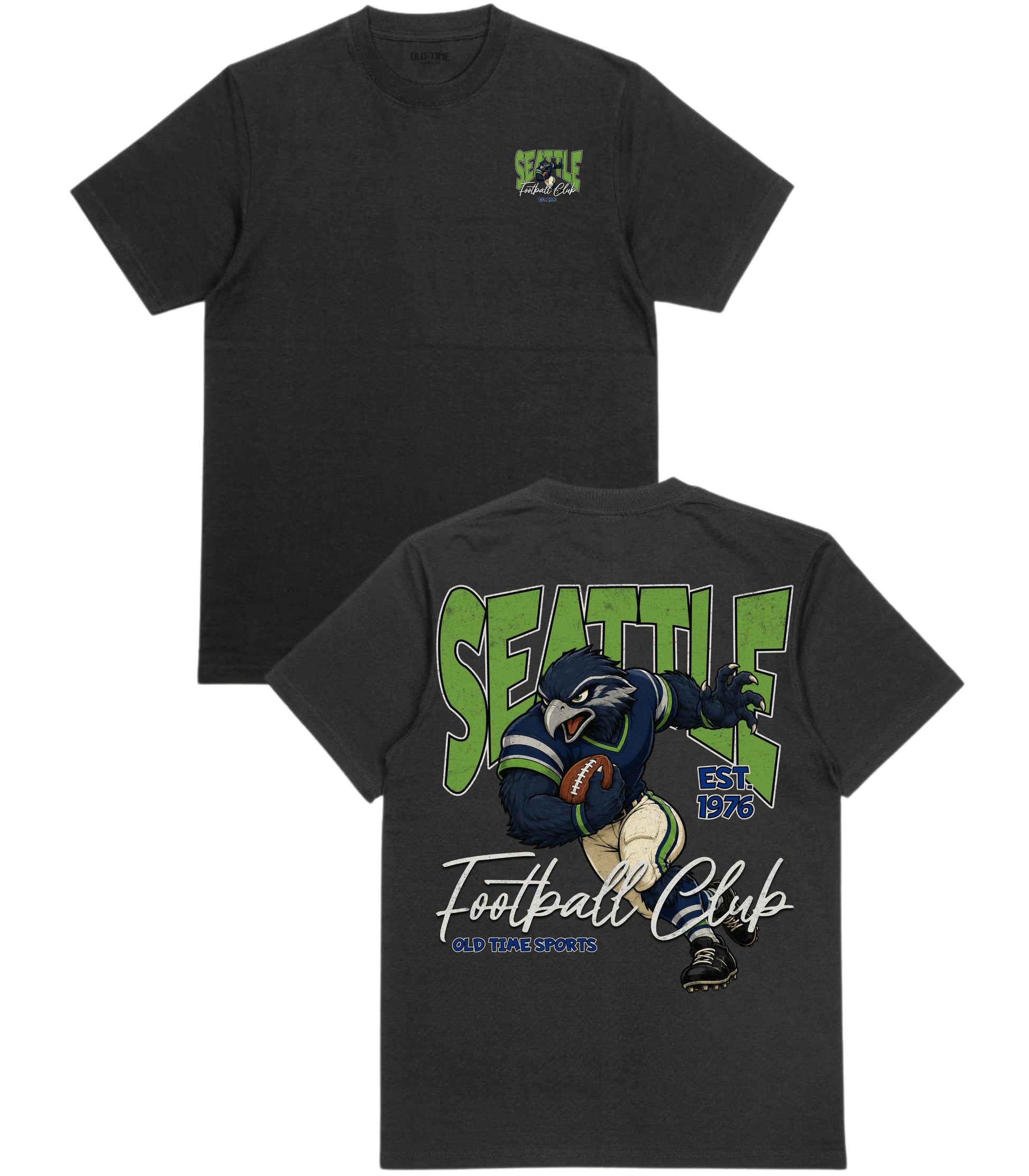 Seattle Football 1976 T-Shirt- Old Time Sports