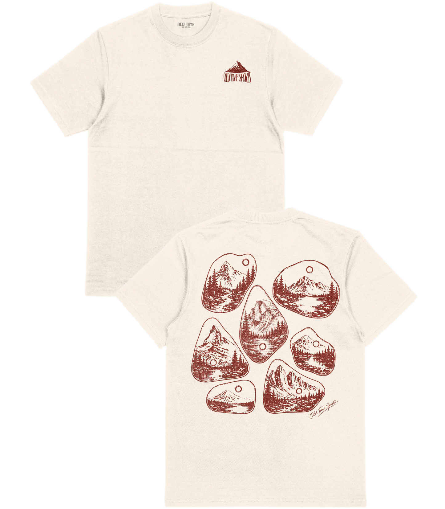 Scenic Climbing T-Shirt- Old Time Sports