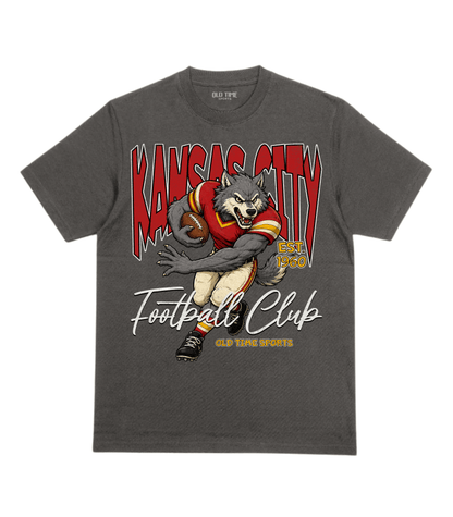 Kansas City Football 1960 v2 T-Shirt- Old Time Sports