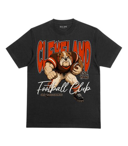Cleveland Football 1946 v2 T-Shirt- Old Time Sports
