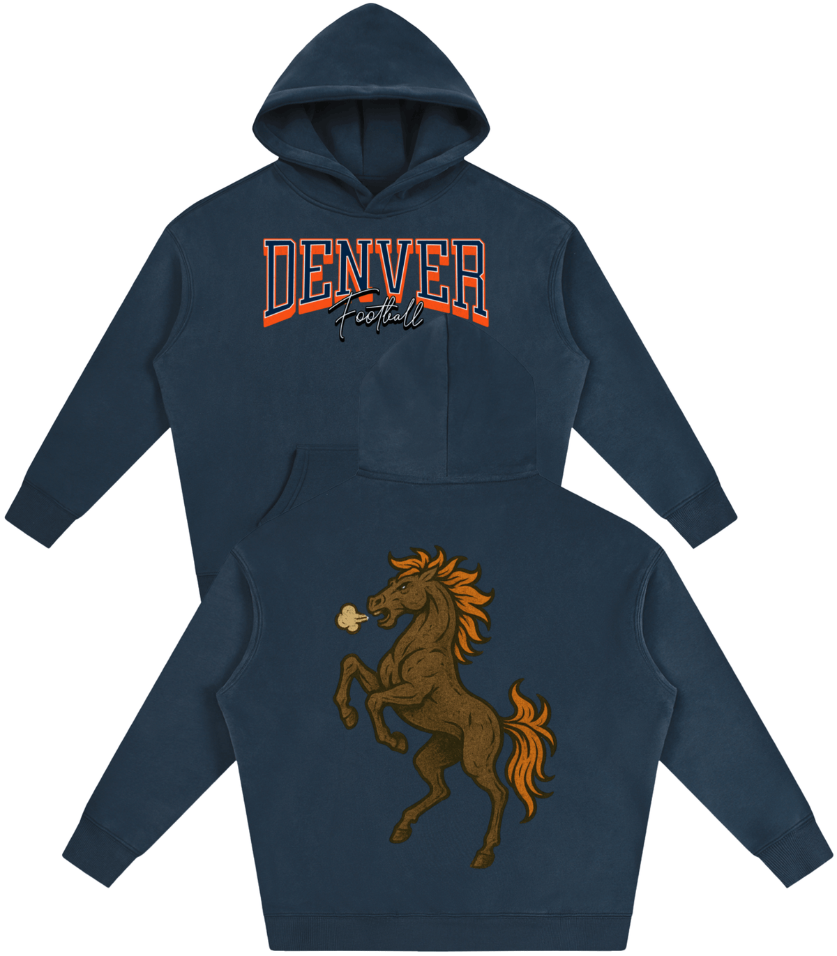 Denver Football Warmup Hoodie