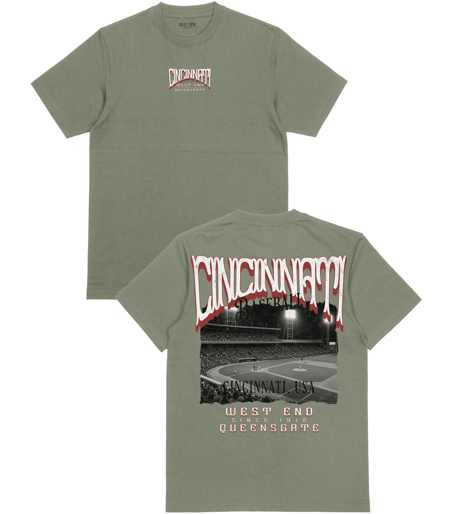CIN Baseball Poster T-Shirt