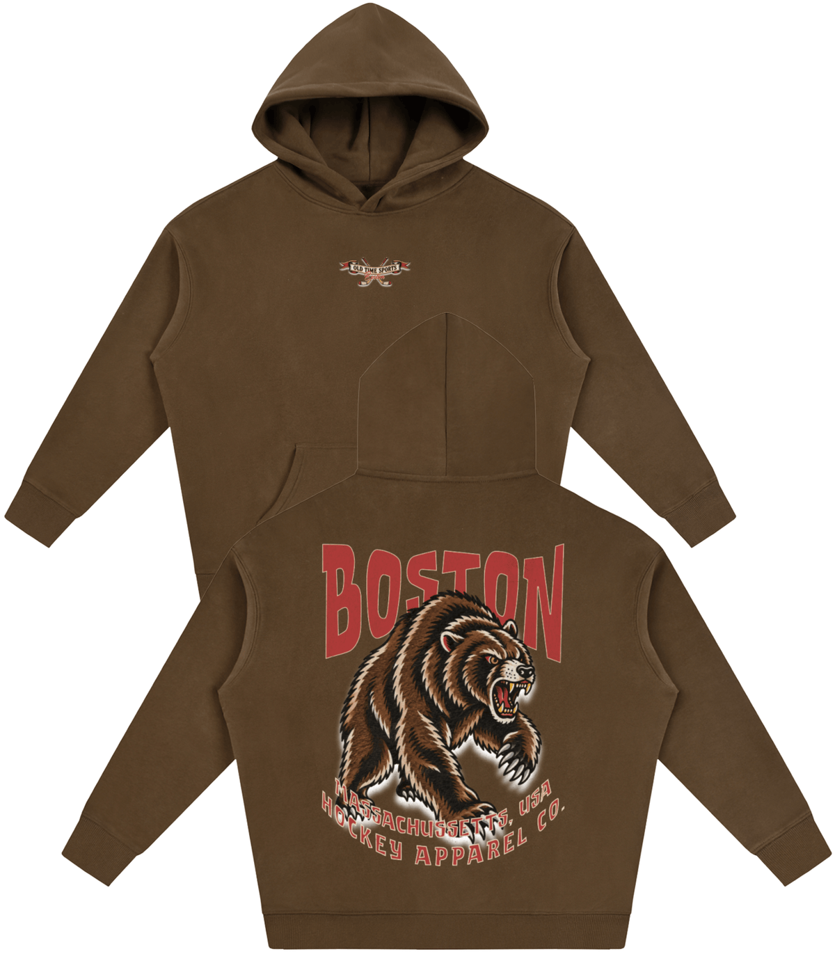 Boston Hockey Warmup Hoodie