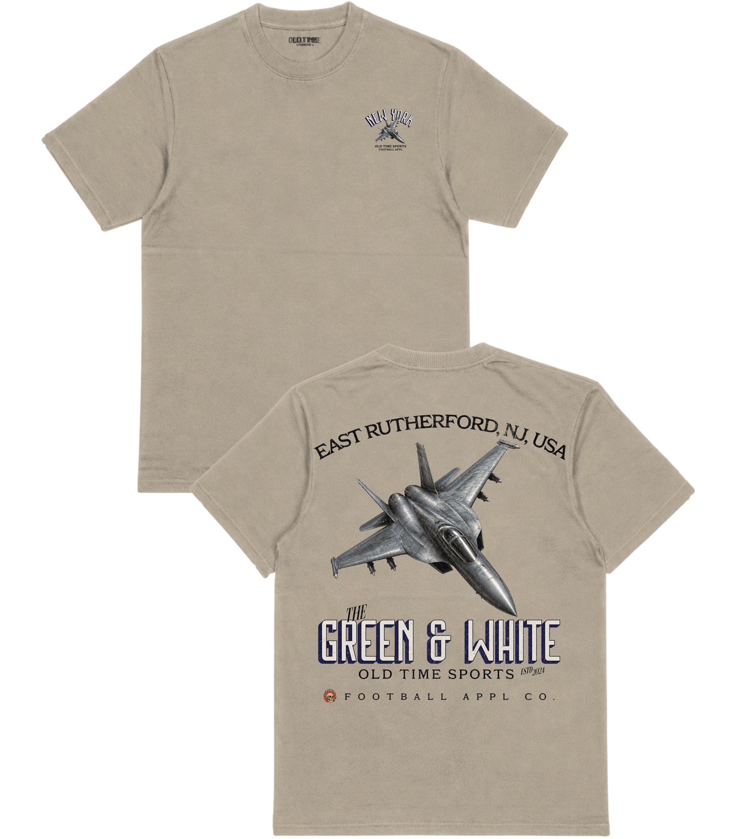 The Green & White T-Shirt