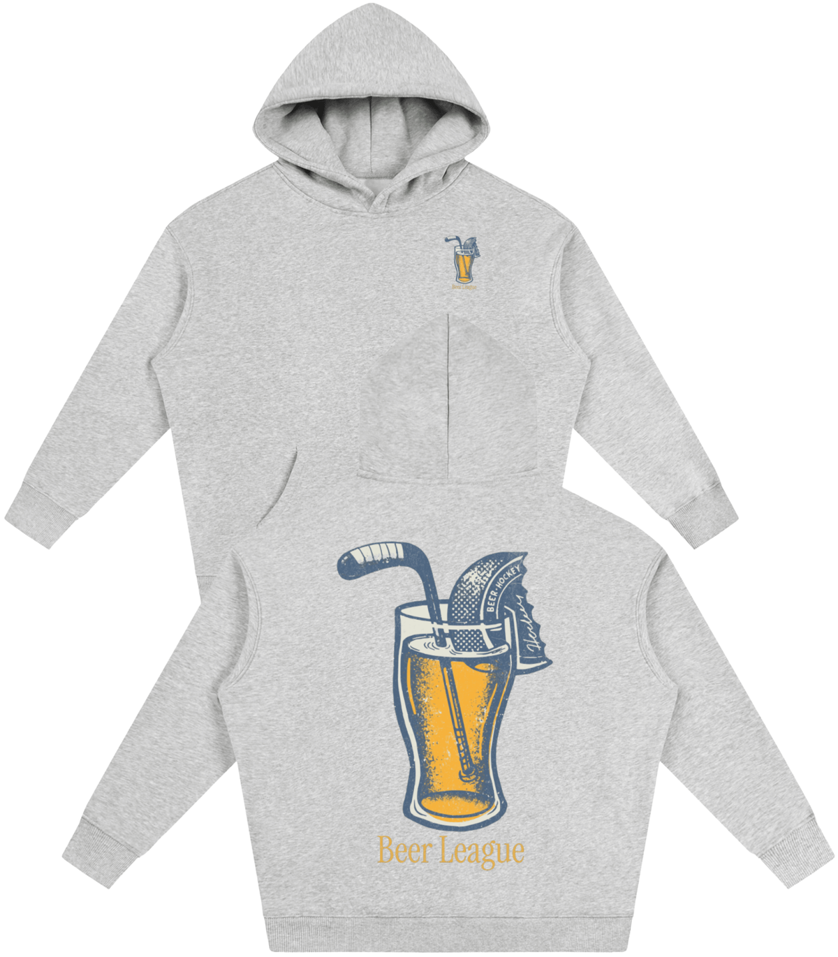 Beer League Hockey Warmup Hoodie