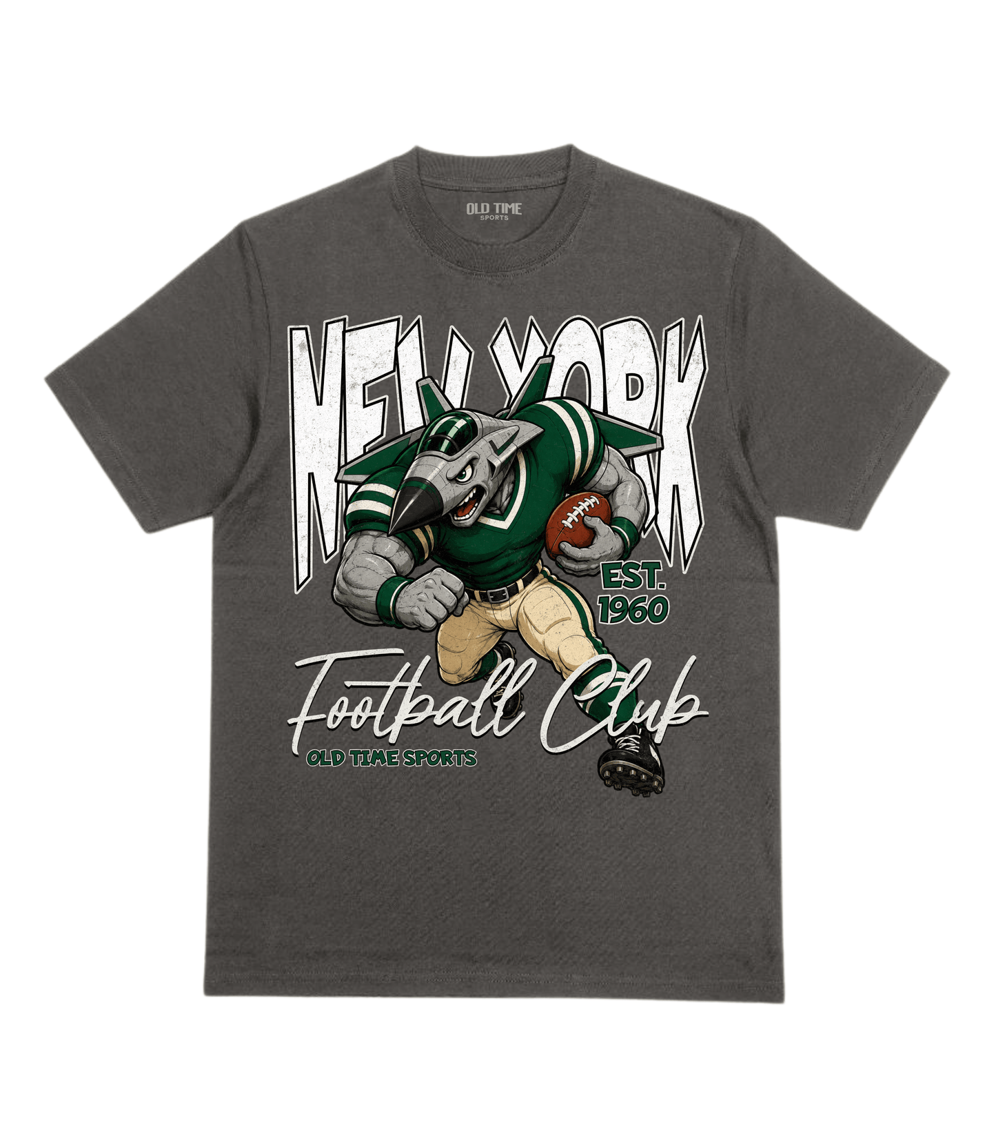 New York Football 1960 v2 T-Shirt- Old Time Sports