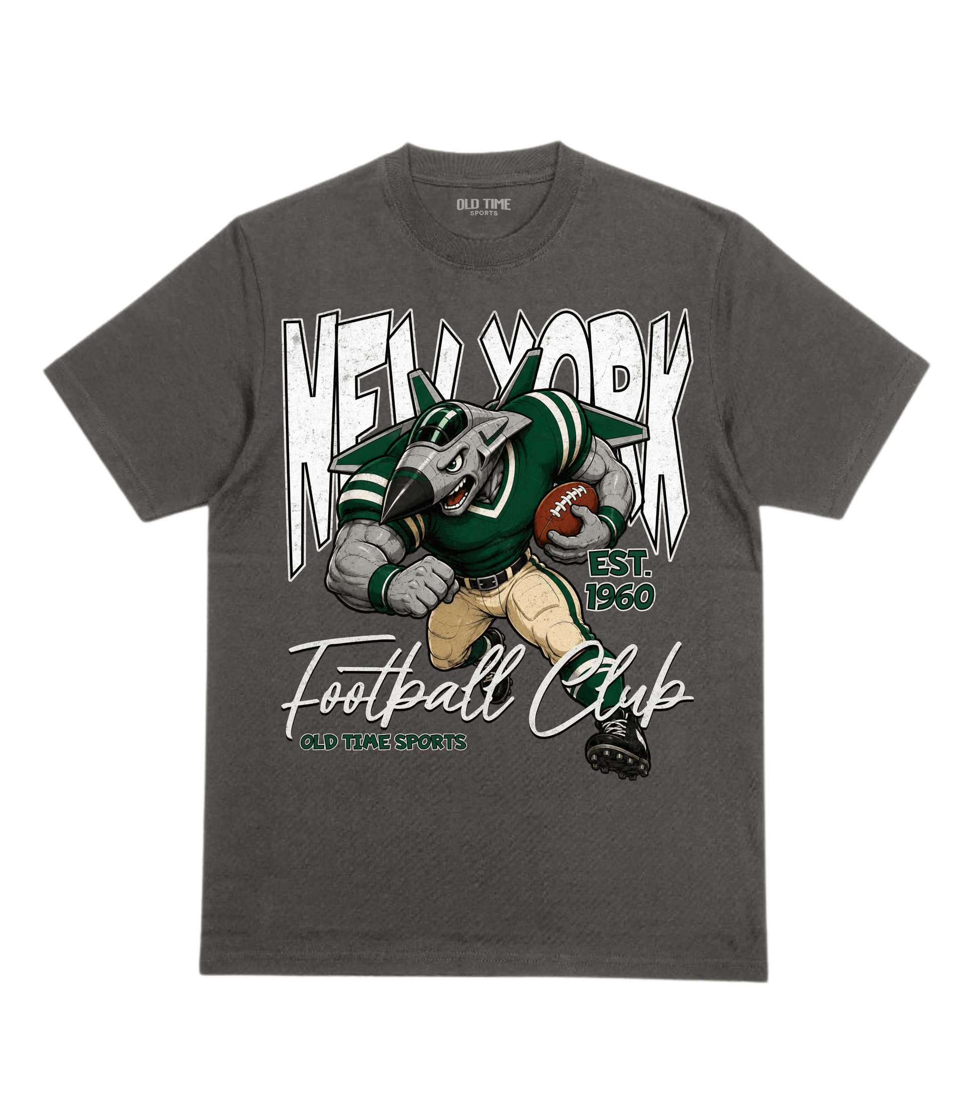 New York Football 1960 v2 T-Shirt- Old Time Sports