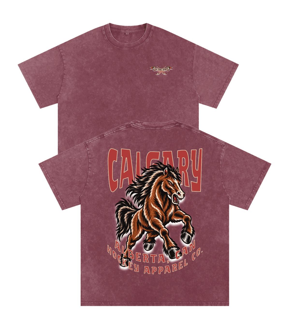 Calgary Hockey Heavyweight Tee