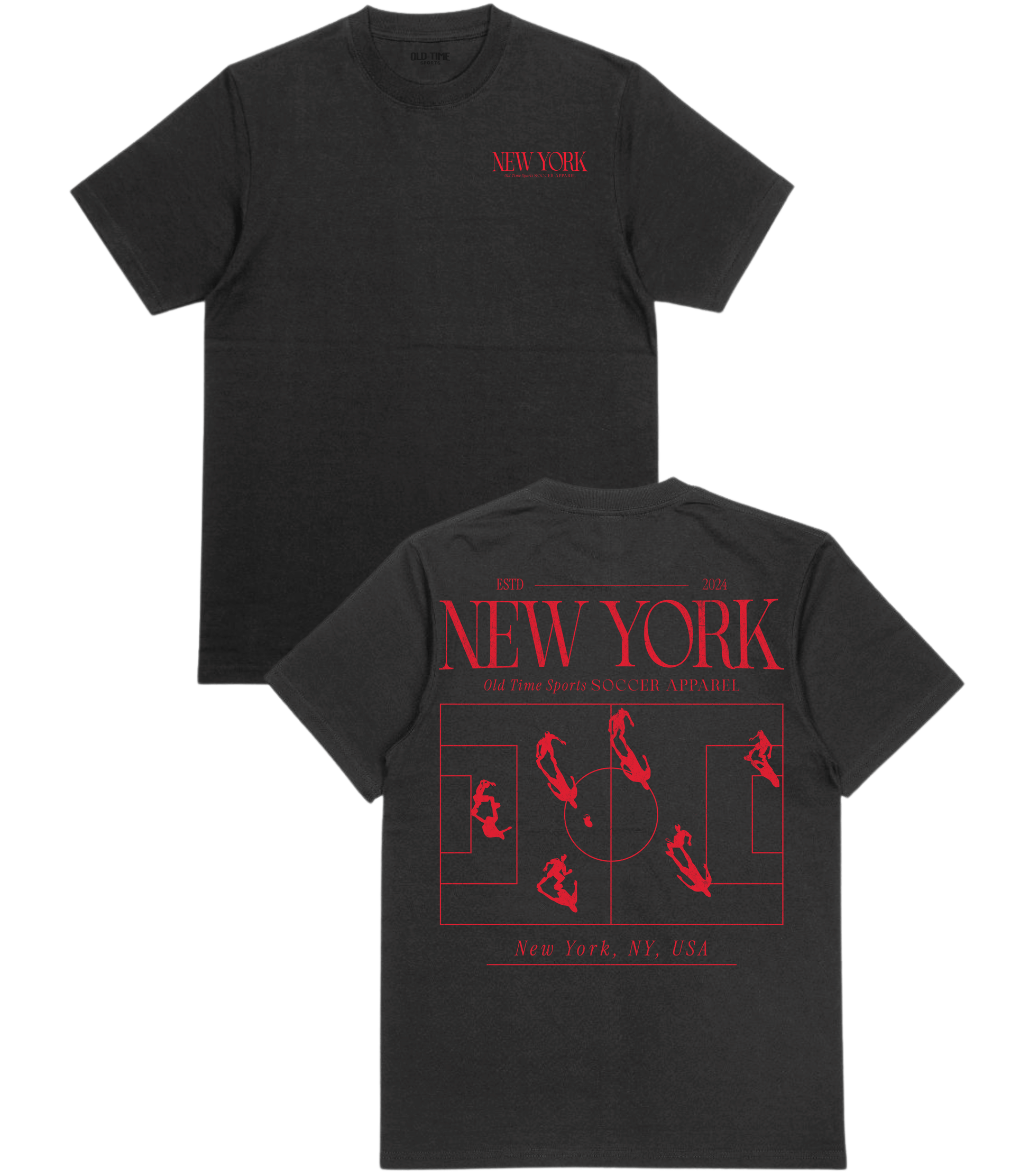 New York Soccer T-Shirt- Old Time Sports
