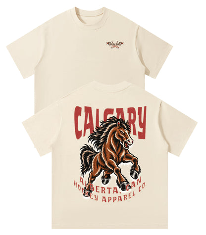 Calgary Hockey Heavyweight Tee