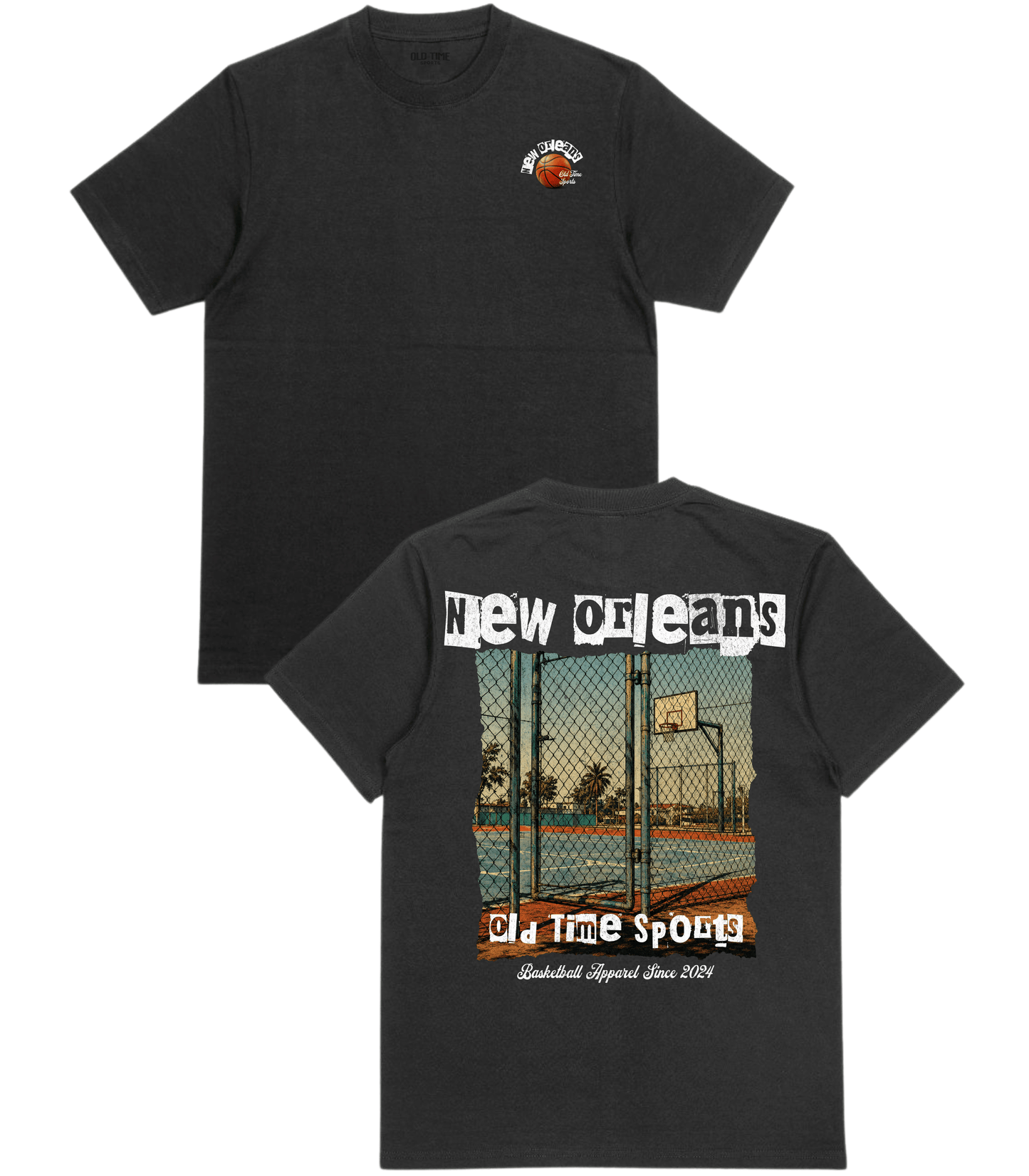 New Orleans Street T-Shirt - Old Time Sports