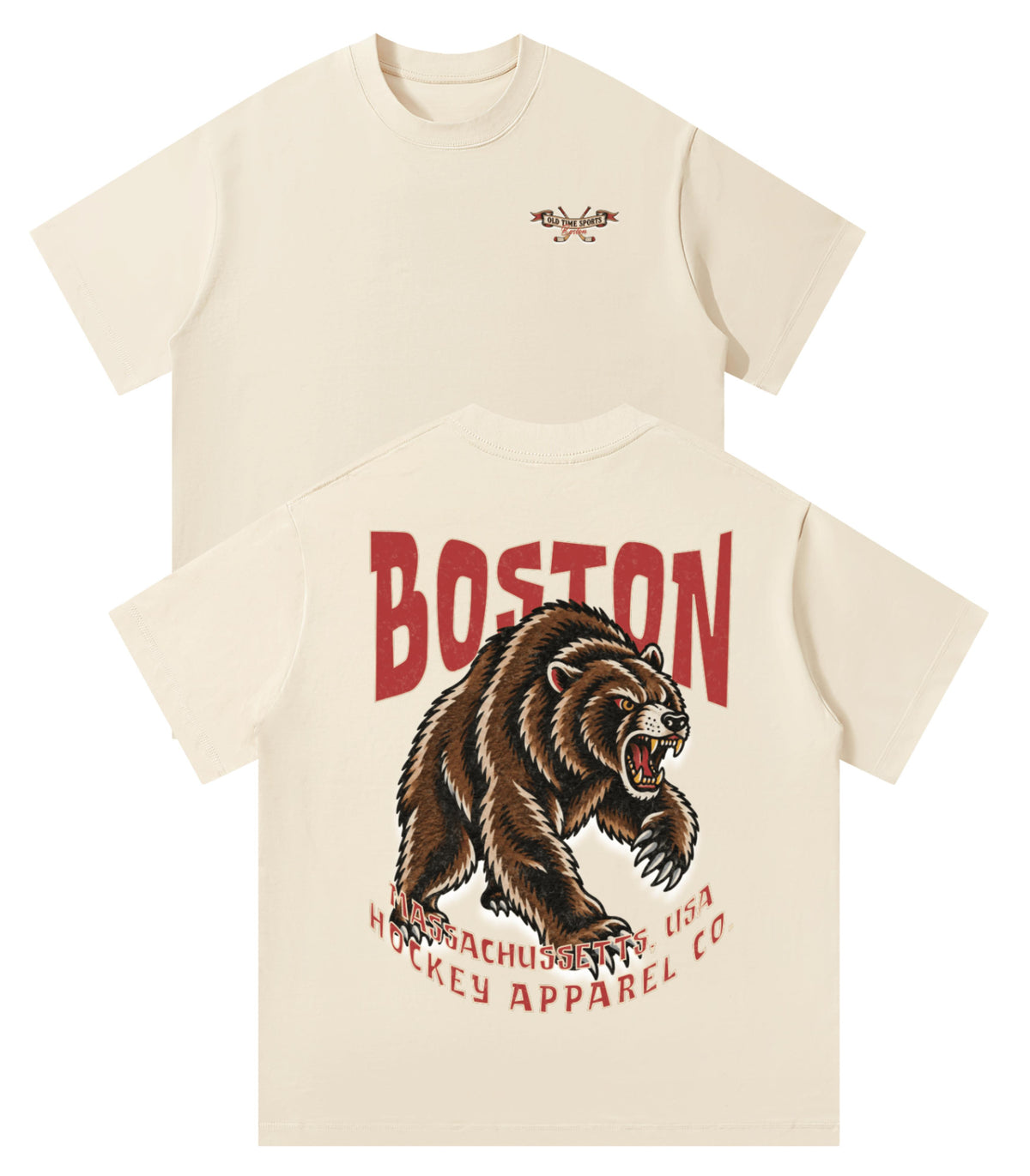 Boston Hockey Heavyweight Tee