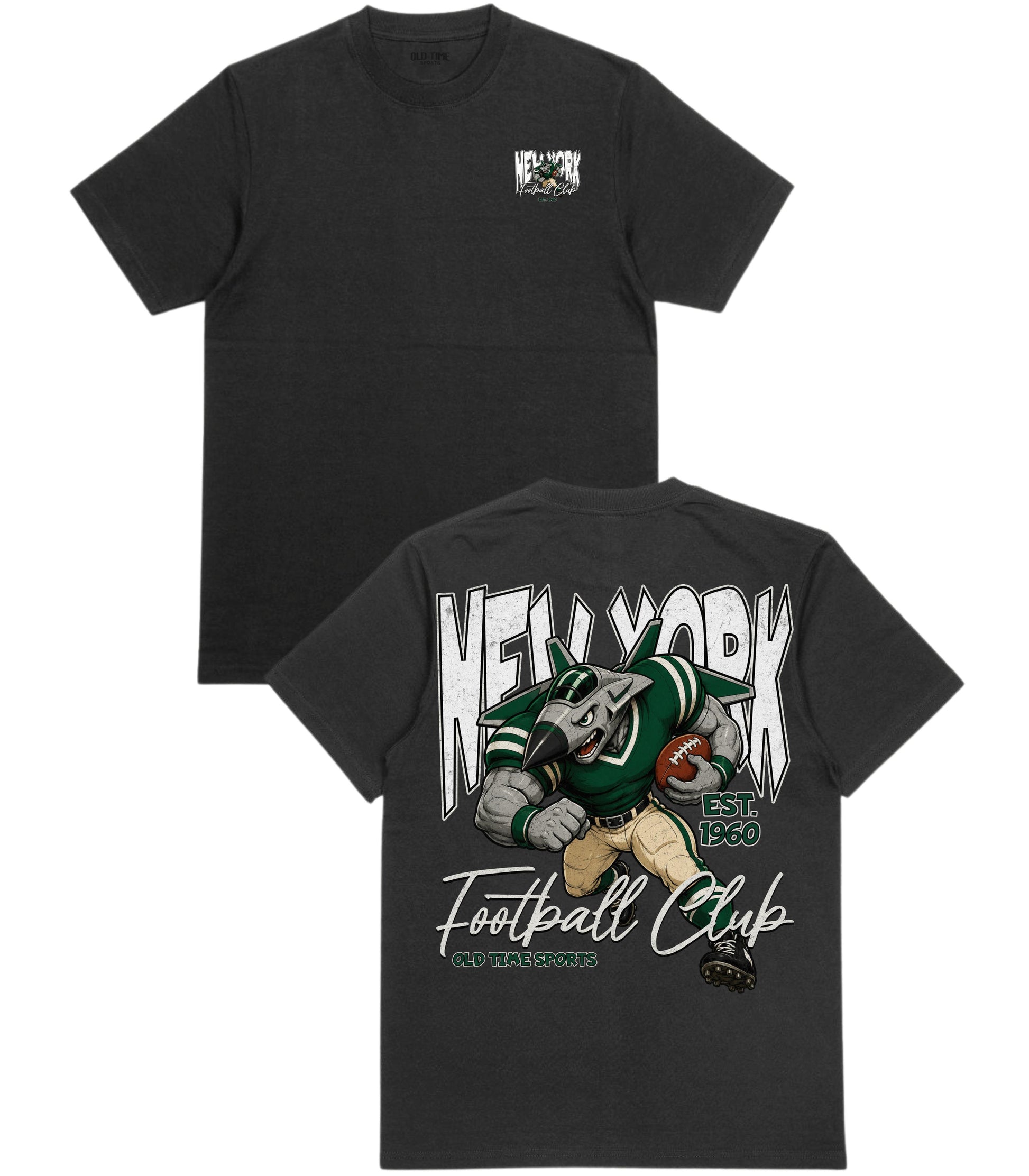 New York Football 1960 T-Shirt- Old Time Sports
