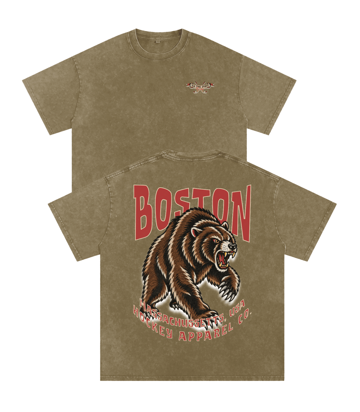 Boston Hockey Heavyweight Tee