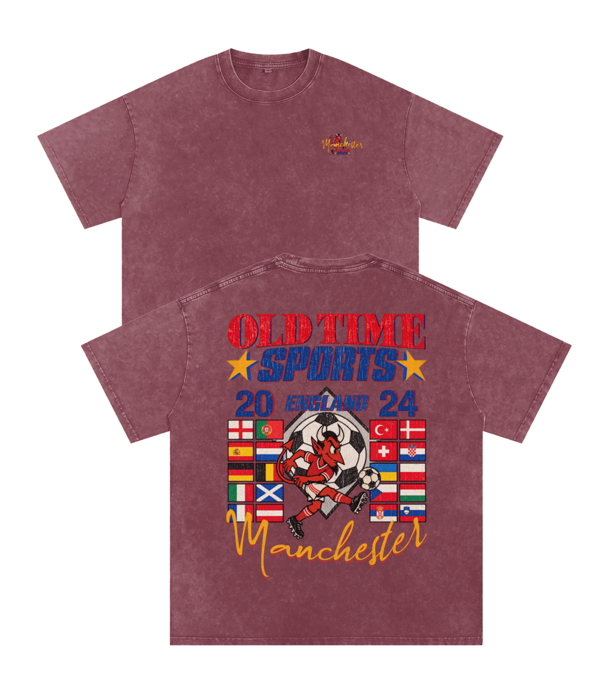 Manchester Football Heavyweight Tee