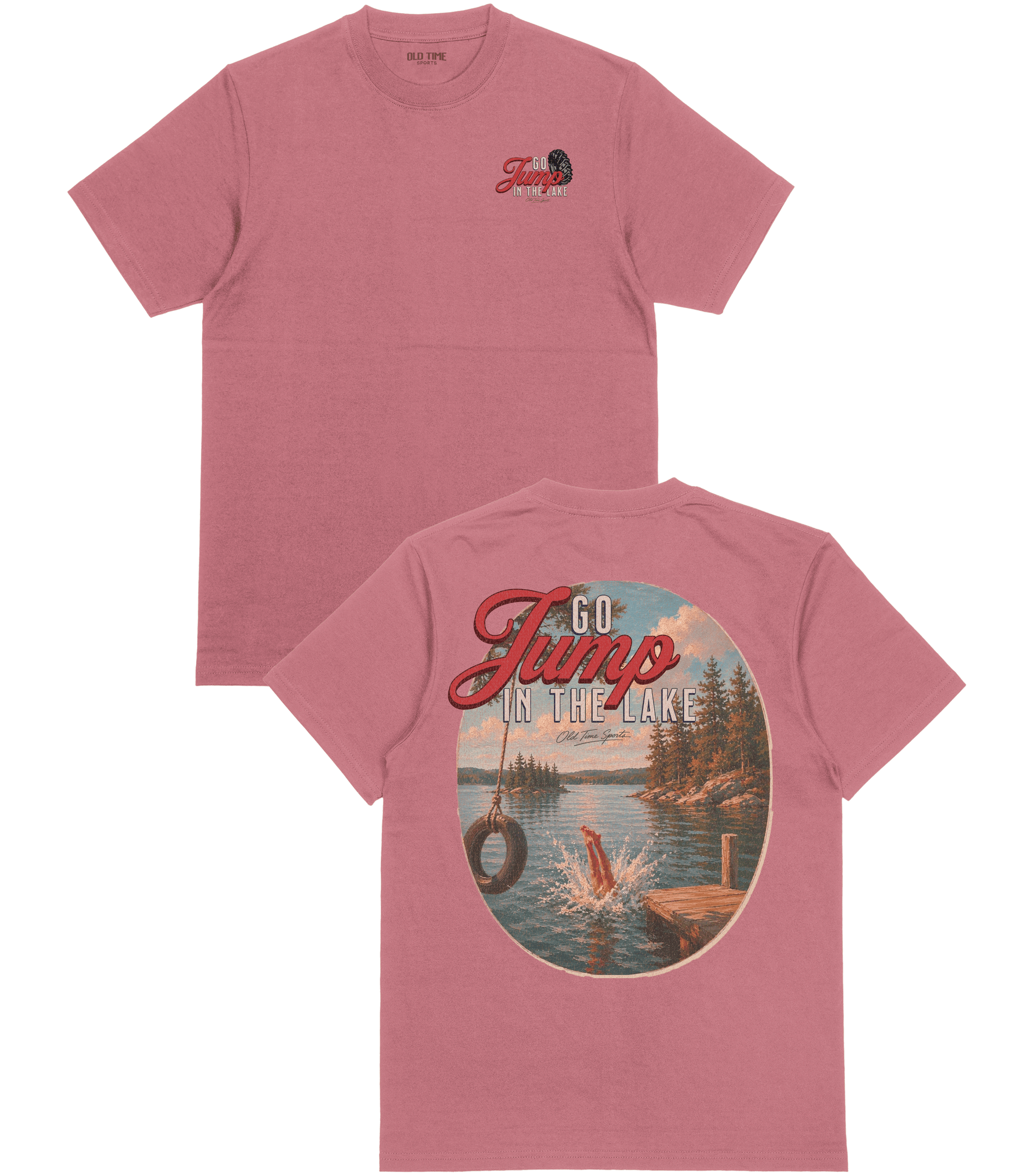Go Jump in the Lake T-Shirt- Old Time Sports