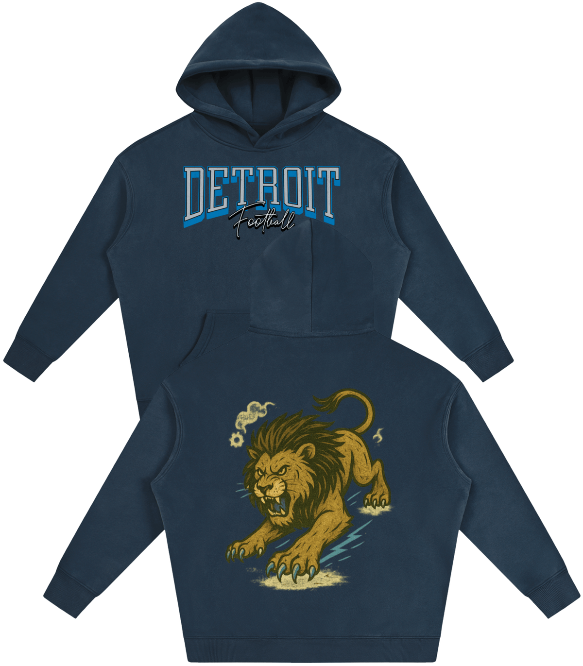 Detroit Football Warmup Hoodie