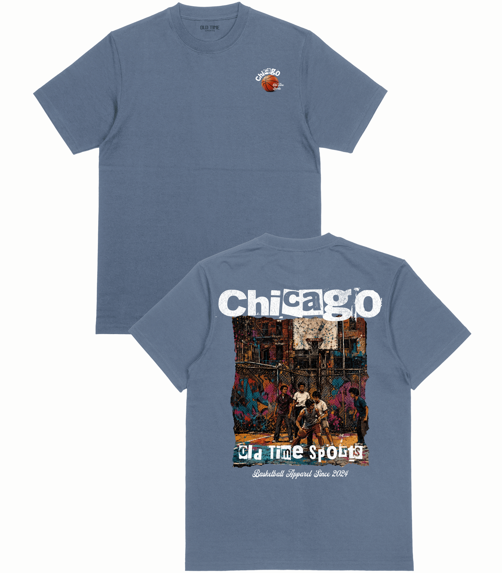 Chicago City Street T-Shirt- Old Time Sports